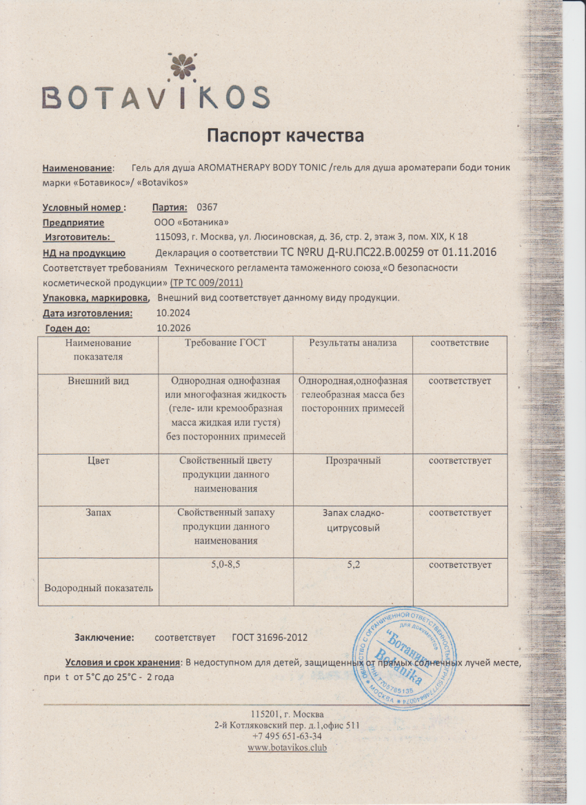 Паспорт №102024